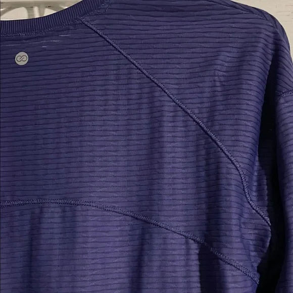 Women's Purple Calla Long Sleeve Top - Picture 4 of 6